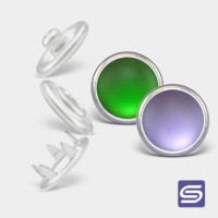 10.5MM / SIZE 14 • PEARL SNAP BUTTON