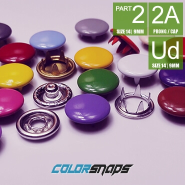 9mm / Size 14 • Capped Snap Fastener
