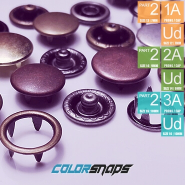 8MM / 10MM / 12MM • CAP SNAP BUTTON