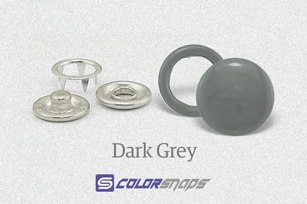 Grey Snap Button