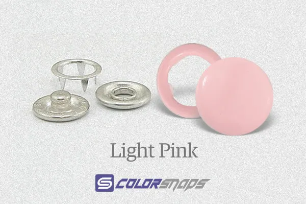 Pink No Sew Snaps