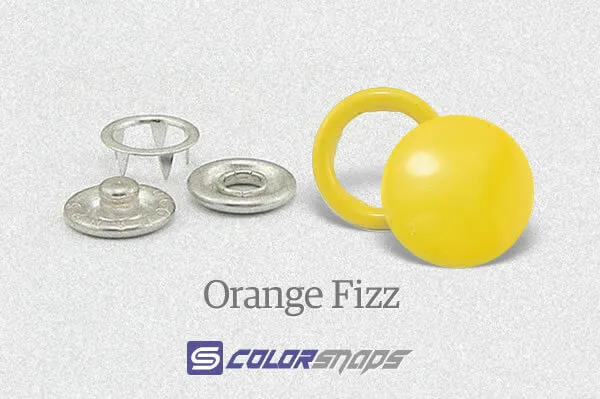Orange Snap Button