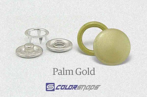 Gold Brass Snaps