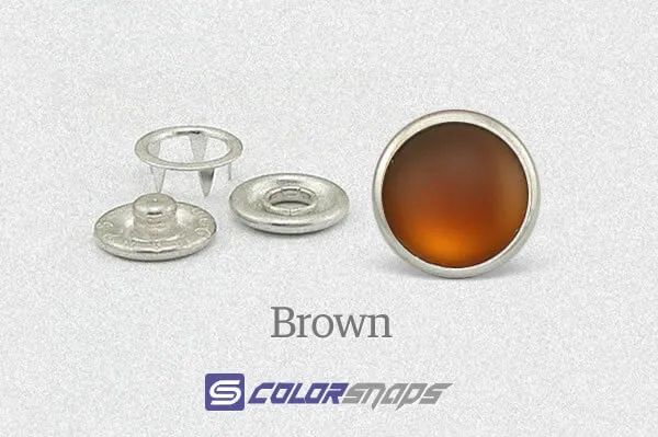 Brown Pearl Snaps