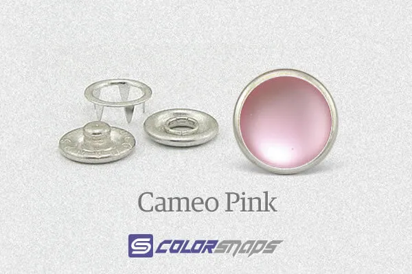 Pink No Sew Snaps