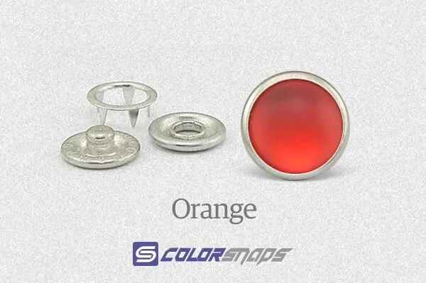 Orange Pearl Snaps