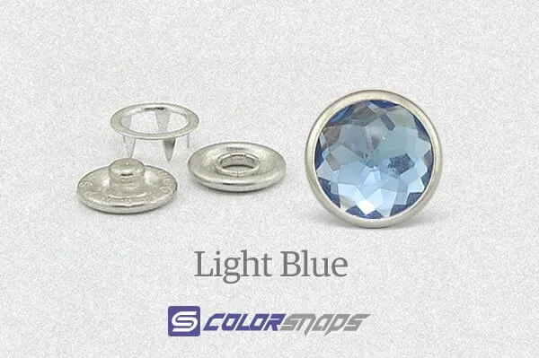 Blue Decorative Snaps