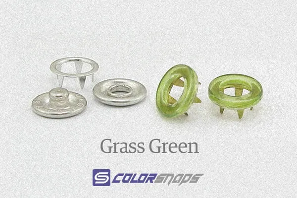 Green No Sew Snaps
