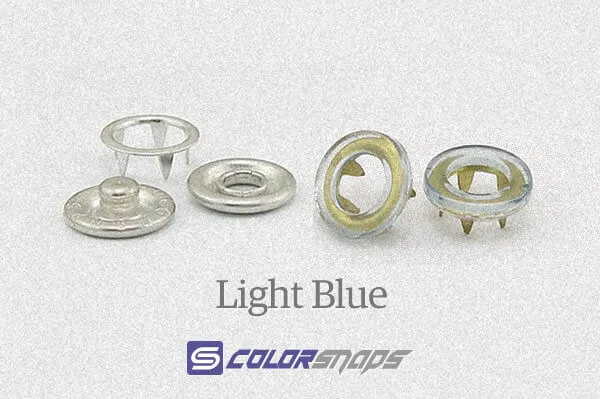 Light Blue Press Button