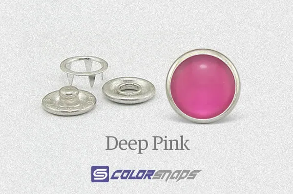 Pink Pearl Clothing Snaps