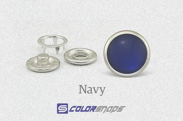 Navy Pearl Snaps