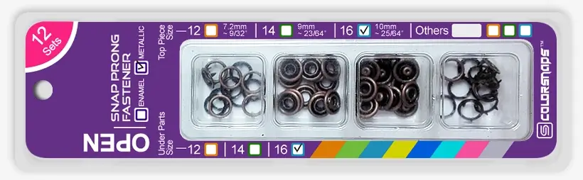 Wholesale Plated Metal Snap